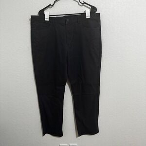 English Laundry Pants Men's 38x30 Black NEW Cotton Stretch Tech Pocket